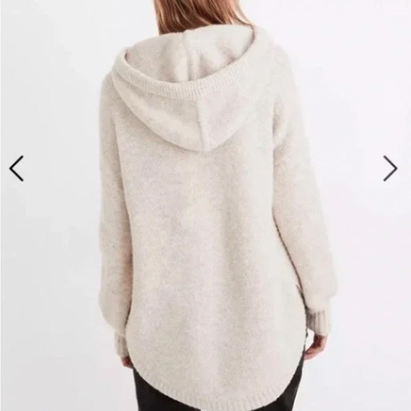 Madewell Wilmington Hoodie Sweater in Beige NB371 - Picture 2 of 11